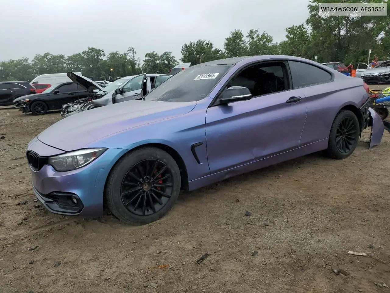 2020 BMW 430Xi VIN: WBA4W5C06LAE51554 Lot: 62289565