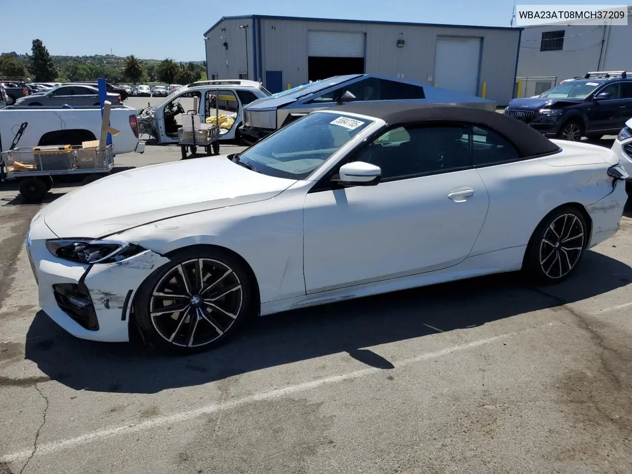 2021 BMW 430I VIN: WBA23AT08MCH37209 Lot: 55847705