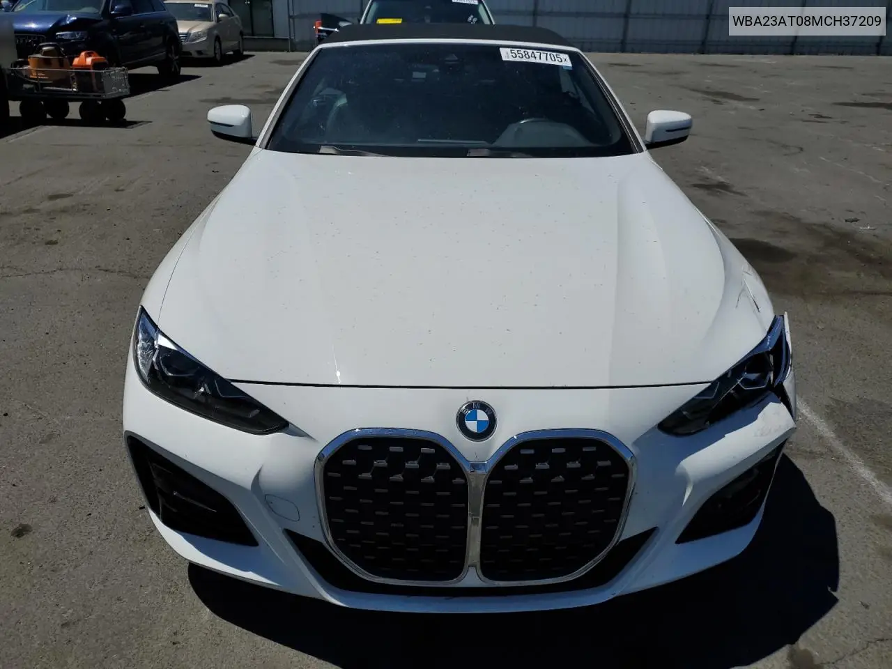 2021 BMW 430I VIN: WBA23AT08MCH37209 Lot: 55847705