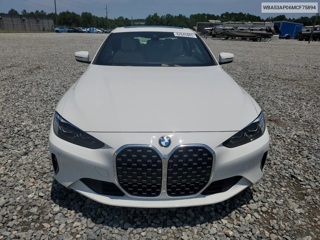 2021 BMW 430I VIN: WBA53AP06MCF75894 Lot: 62645065