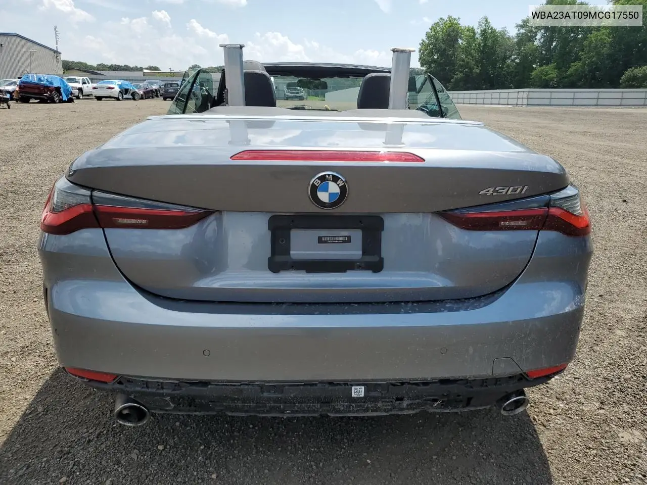2021 BMW 430I VIN: WBA23AT09MCG17550 Lot: 63063565
