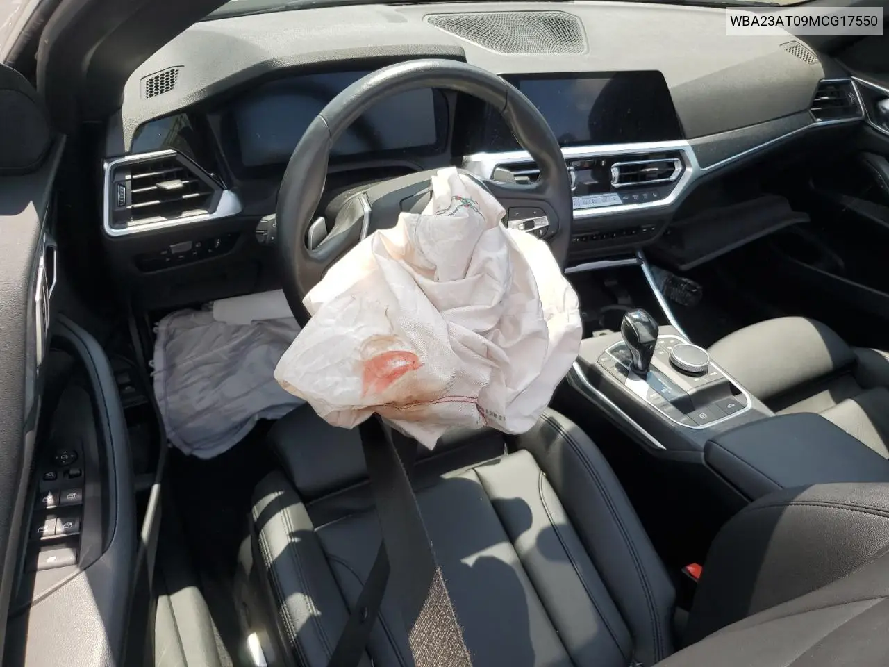 2021 BMW 430I VIN: WBA23AT09MCG17550 Lot: 63063565