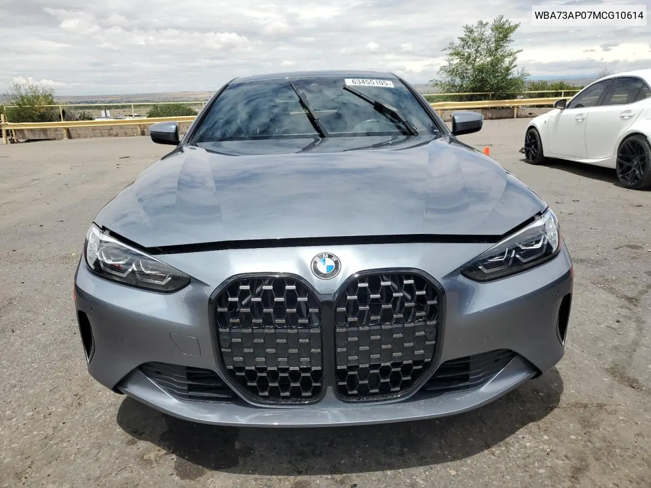 2021 BMW 430Xi VIN: WBA73AP07MCG10614 Lot: 63455105