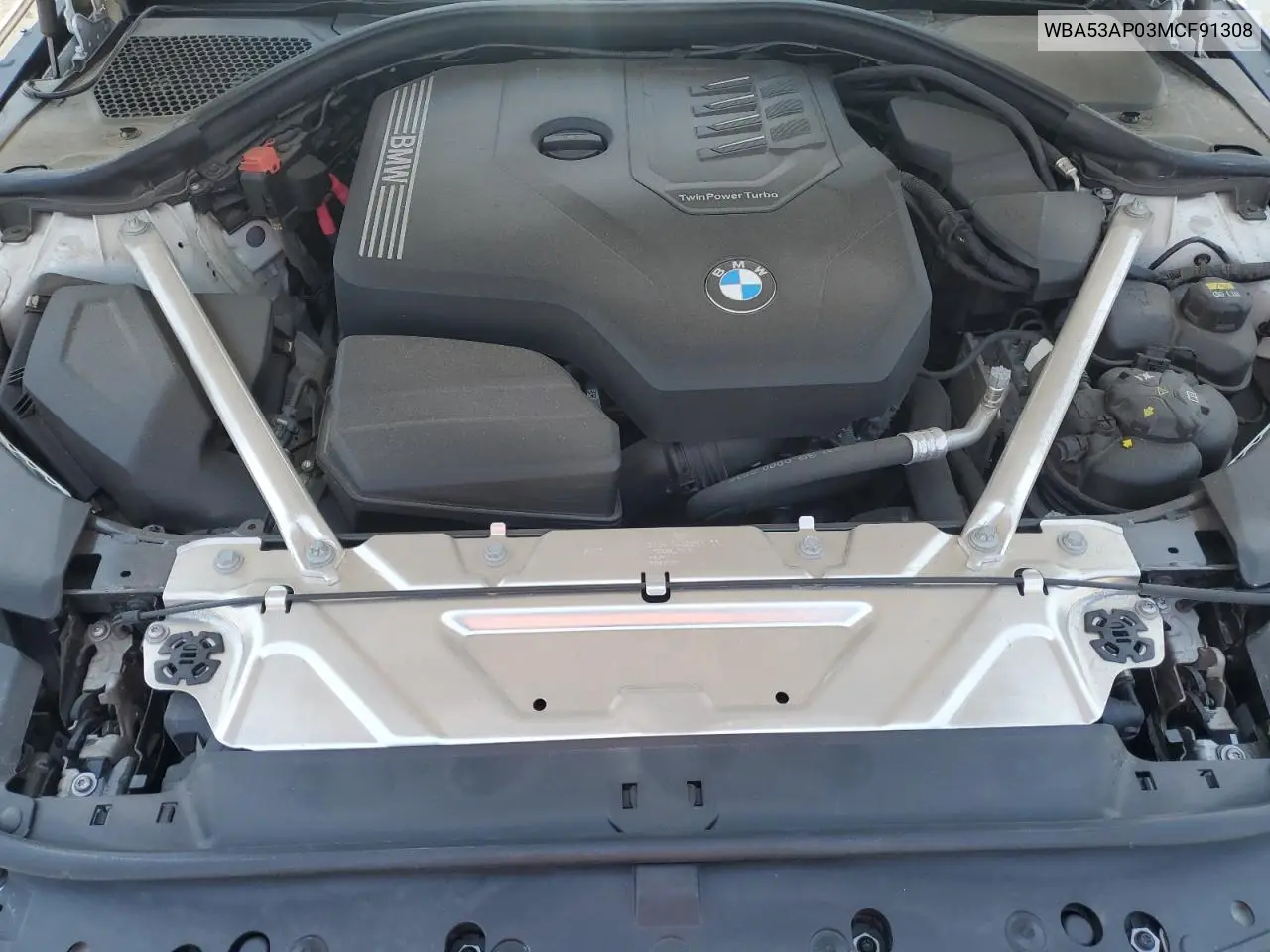 2021 BMW 430I VIN: WBA53AP03MCF91308 Lot: 64866285