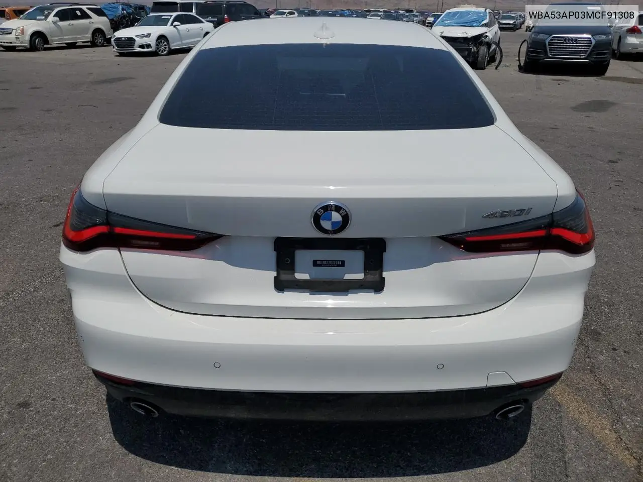 2021 BMW 430I VIN: WBA53AP03MCF91308 Lot: 64866285