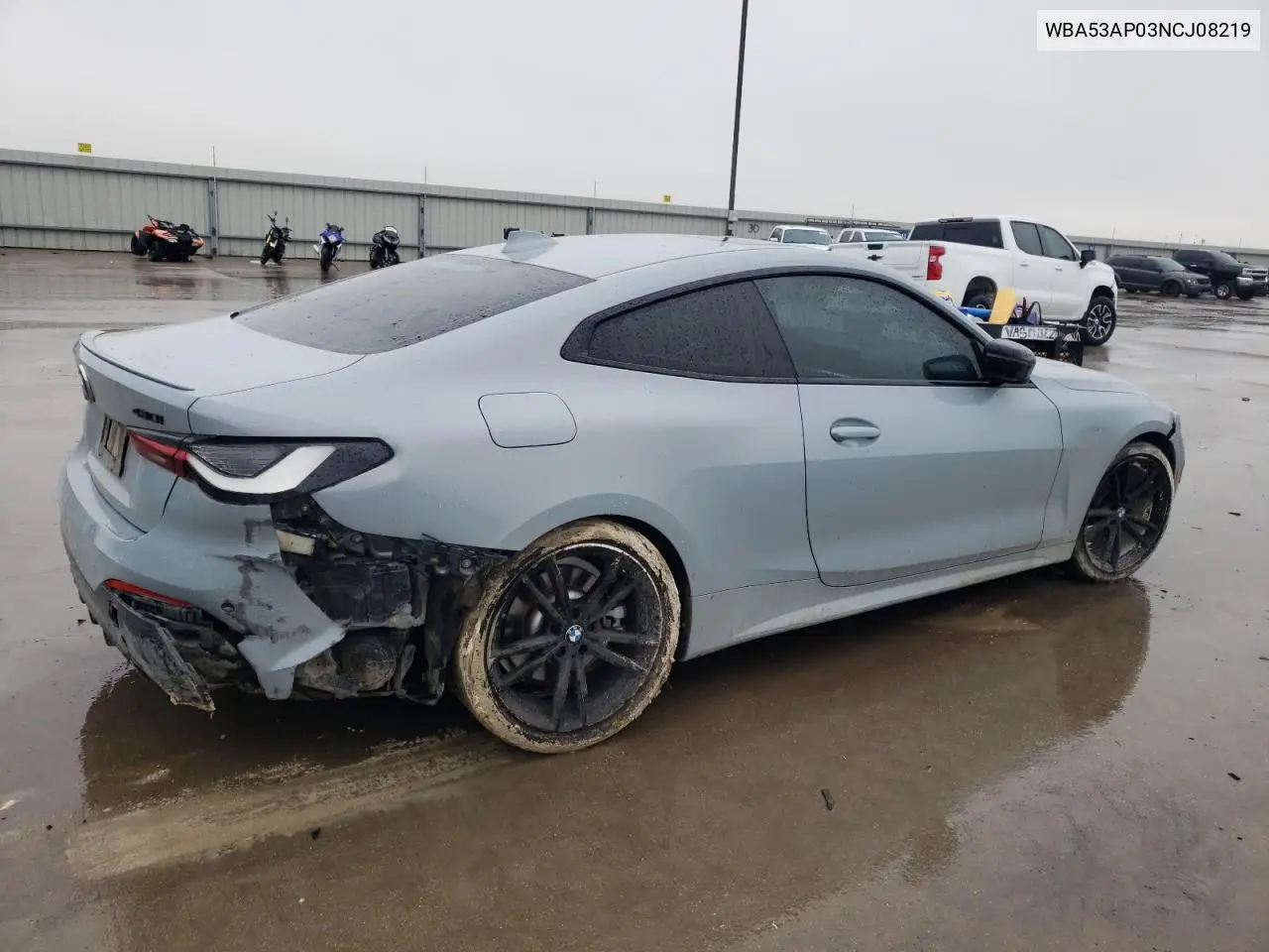 2022 BMW 430I VIN: WBA53AP03NCJ08219 Lot: 51813725