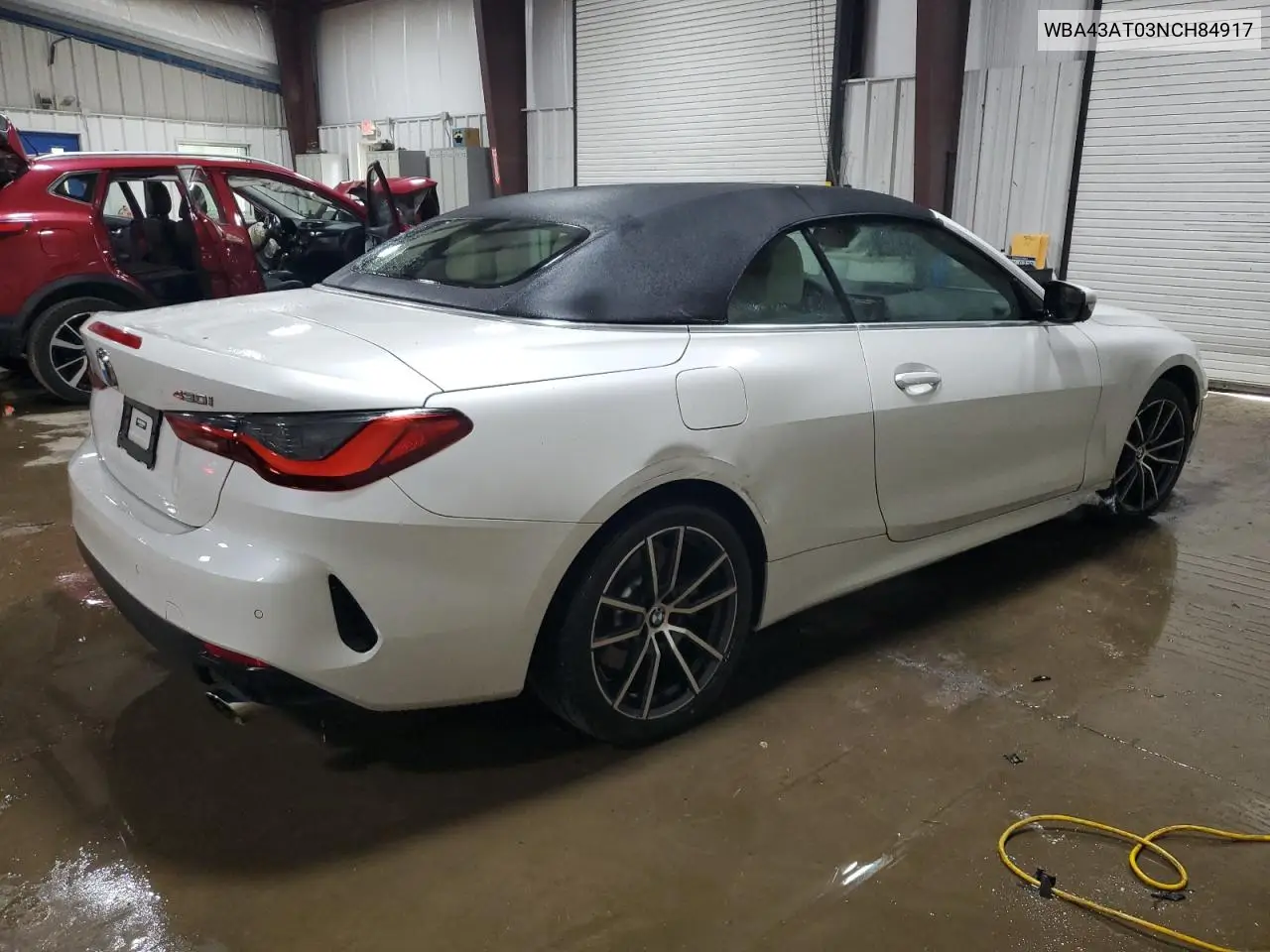 2022 BMW 430Xi VIN: WBA43AT03NCH84917 Lot: 54677635