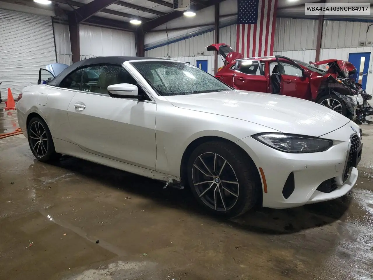 2022 BMW 430Xi VIN: WBA43AT03NCH84917 Lot: 54677635