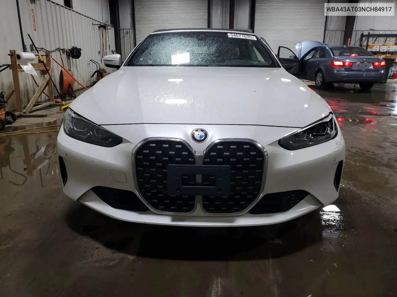 2022 BMW 430Xi VIN: WBA43AT03NCH84917 Lot: 54677635