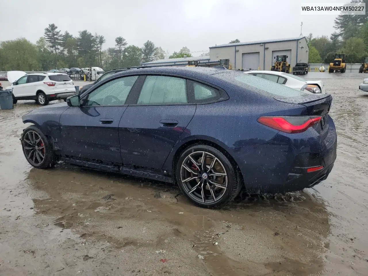 2022 BMW M440Xi Gran Coupe VIN: WBA13AW04NFM50227 Lot: 55770745