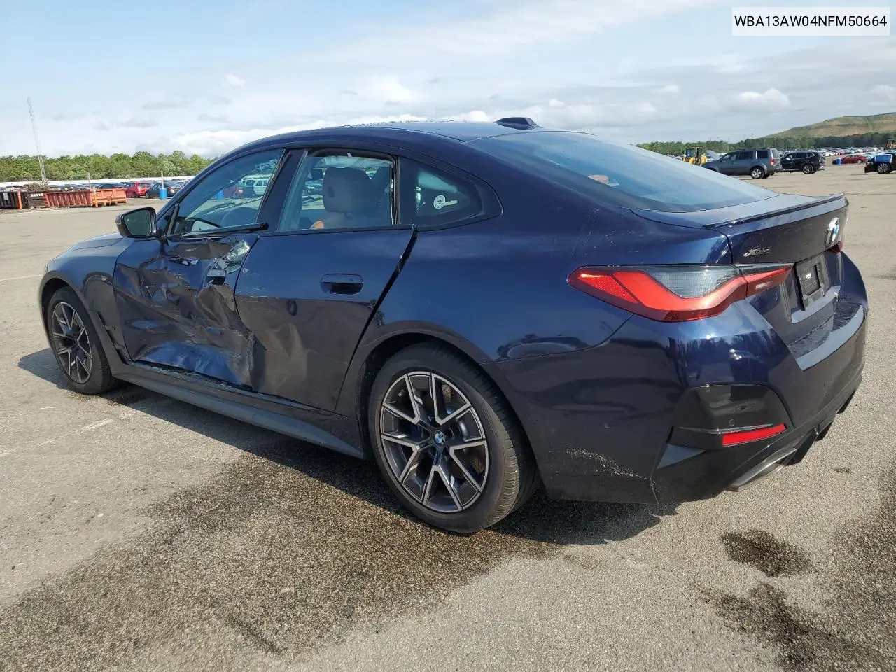 2022 BMW M440Xi Gran Coupe VIN: WBA13AW04NFM50664 Lot: 61173925