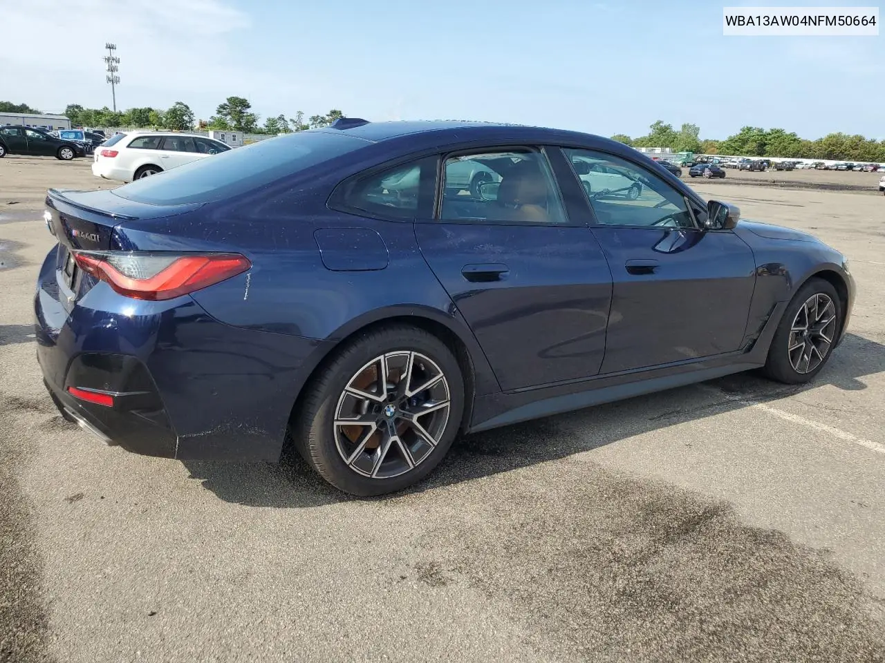 2022 BMW M440Xi Gran Coupe VIN: WBA13AW04NFM50664 Lot: 61173925
