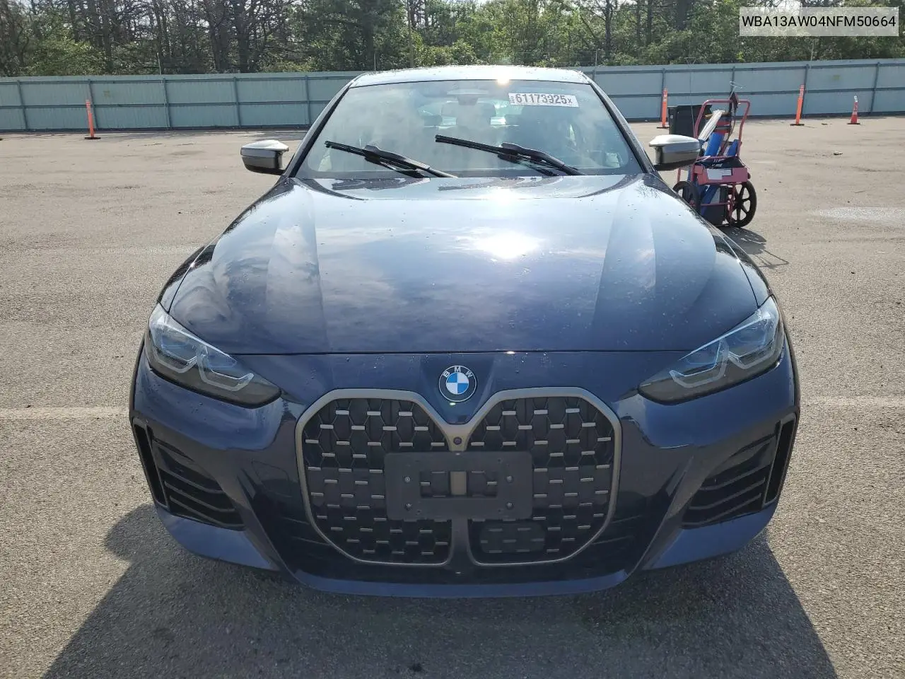 2022 BMW M440Xi Gran Coupe VIN: WBA13AW04NFM50664 Lot: 61173925