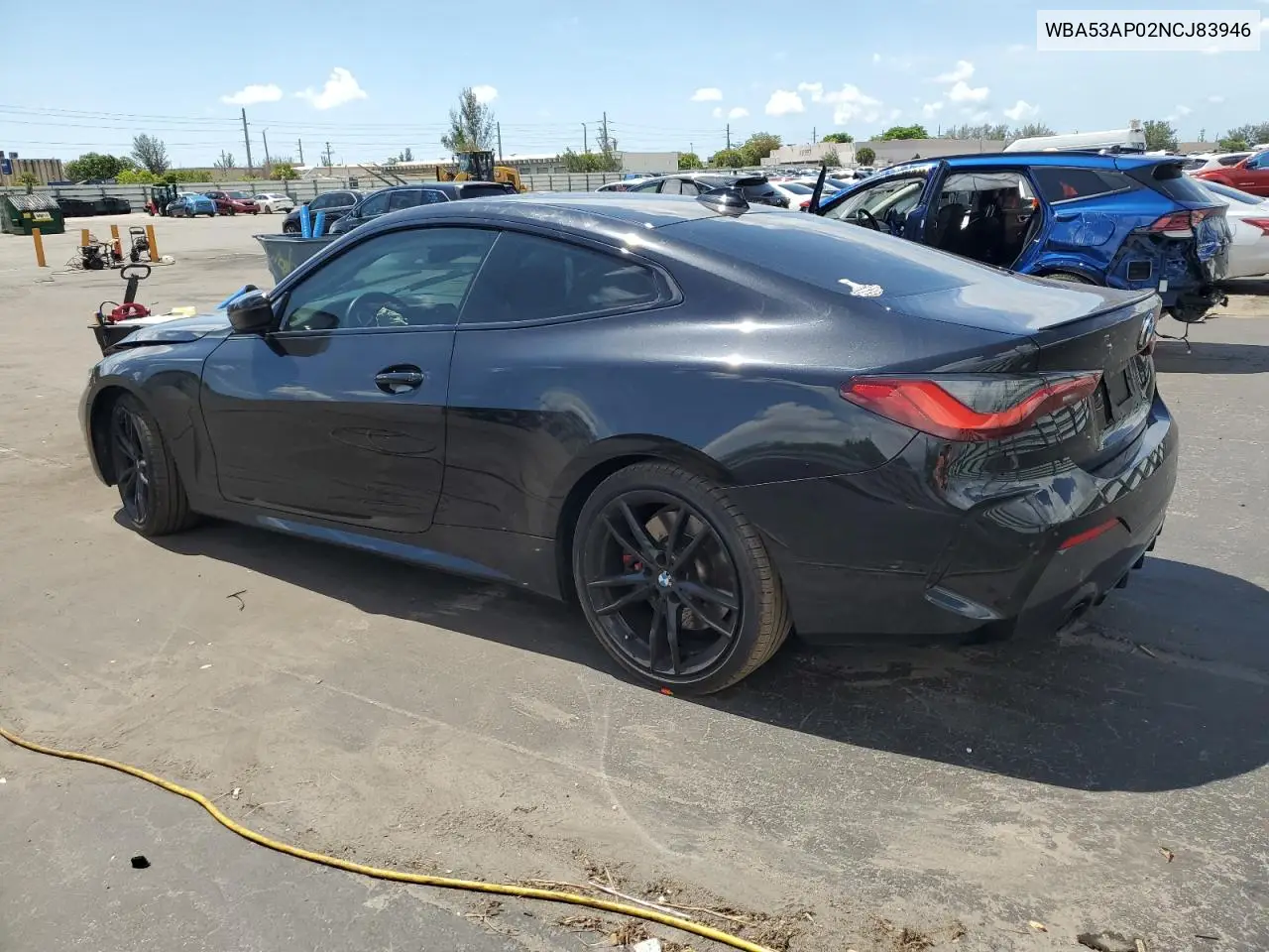 2022 BMW 430I VIN: WBA53AP02NCJ83946 Lot: 61433115