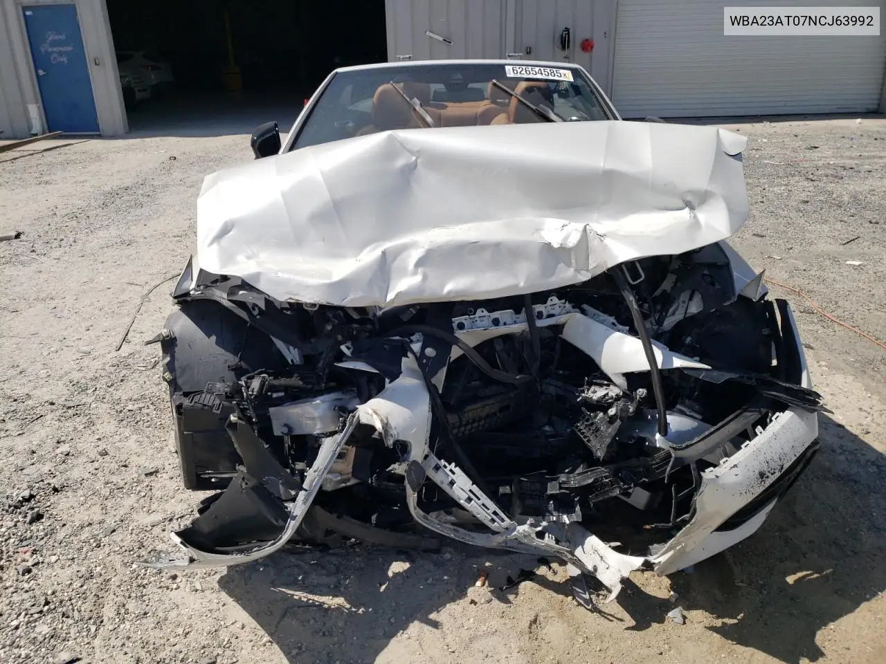 2022 BMW 430I VIN: WBA23AT07NCJ63992 Lot: 62654585