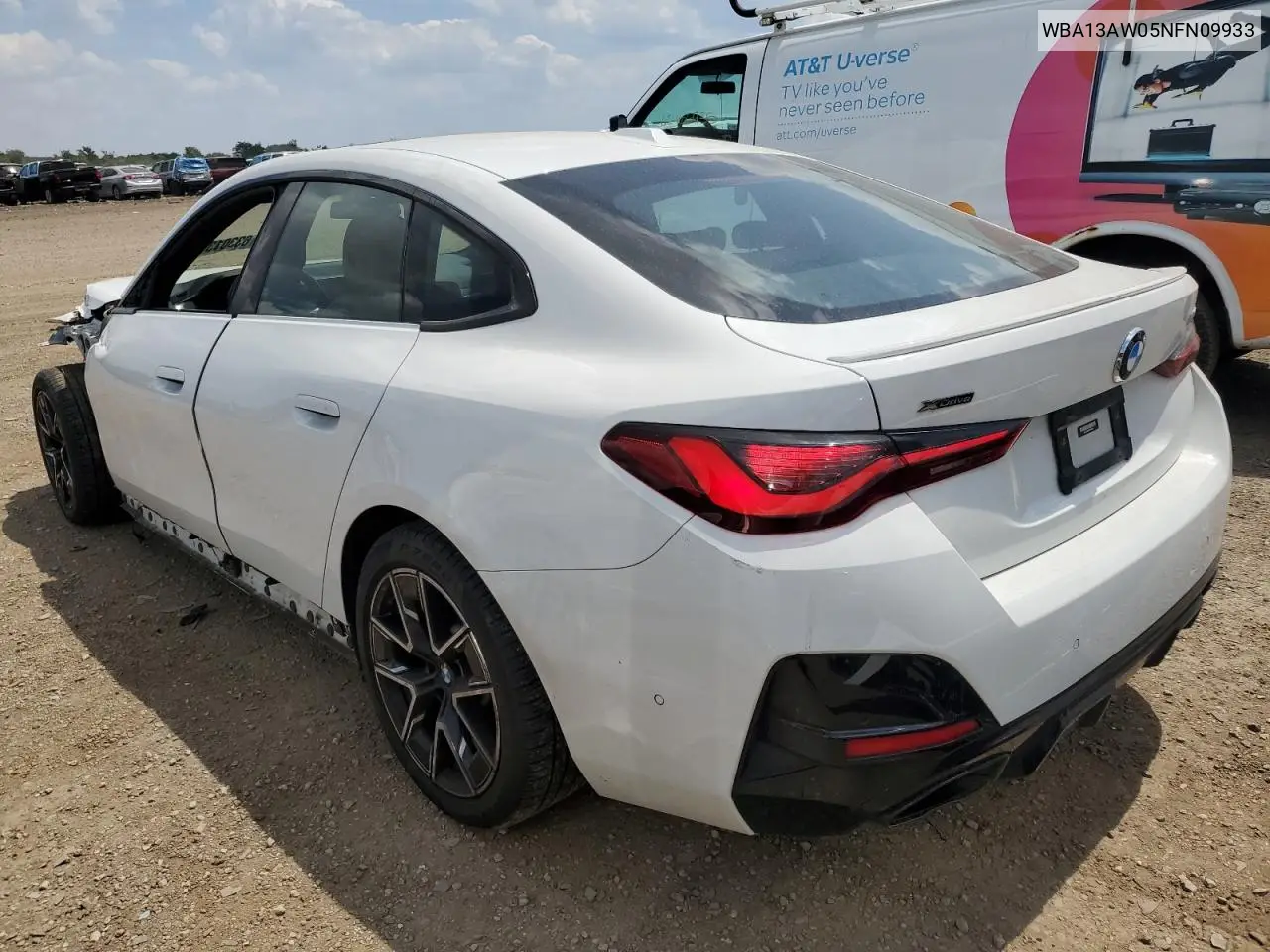 2022 BMW M440Xi Gran Coupe VIN: WBA13AW05NFN09933 Lot: 63301375
