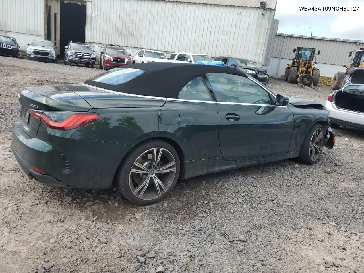2022 BMW 430Xi VIN: WBA43AT09NCH80127 Lot: 63526505