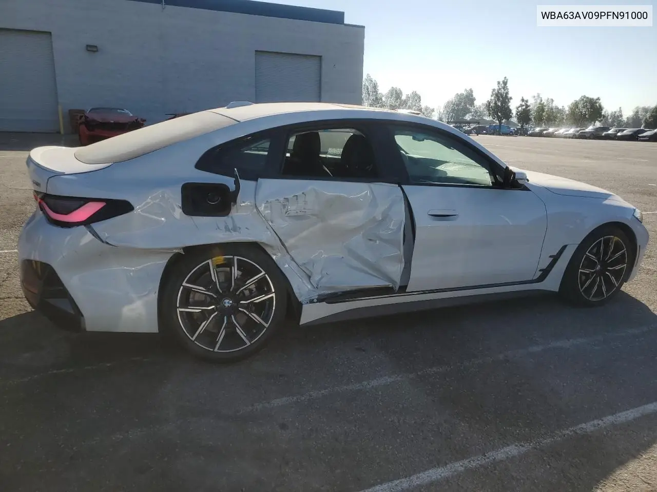 2023 BMW 430I Gran Coupe VIN: WBA63AV09PFN91000 Lot: 46491385