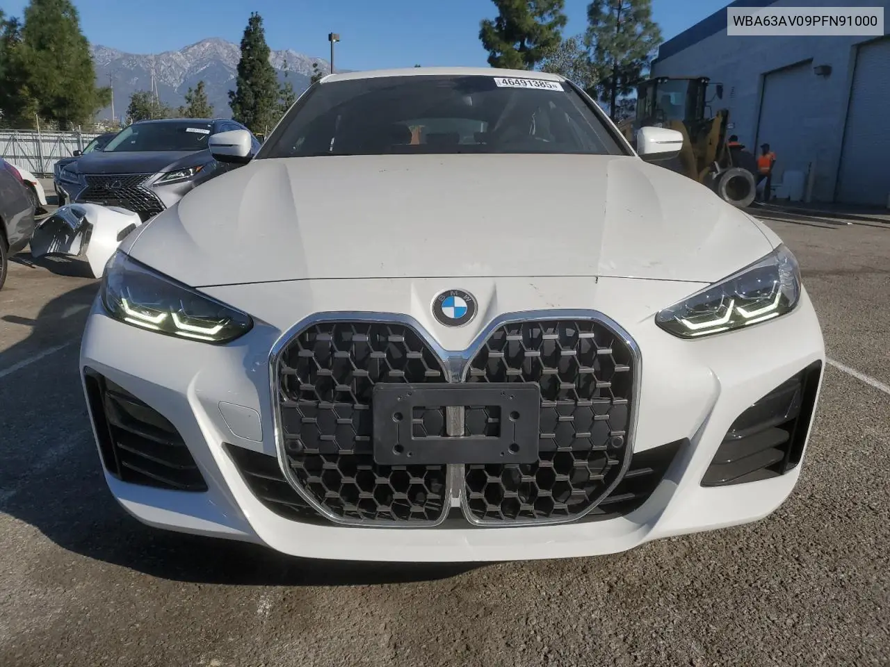 2023 BMW 430I Gran Coupe VIN: WBA63AV09PFN91000 Lot: 46491385