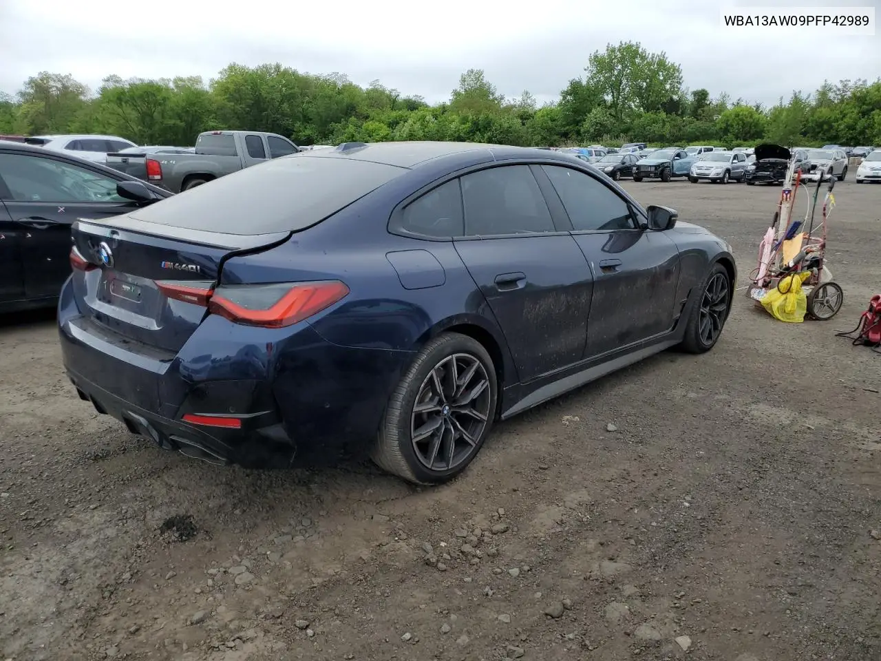 2023 BMW M440Xi Gran Coupe VIN: WBA13AW09PFP42989 Lot: 56430735