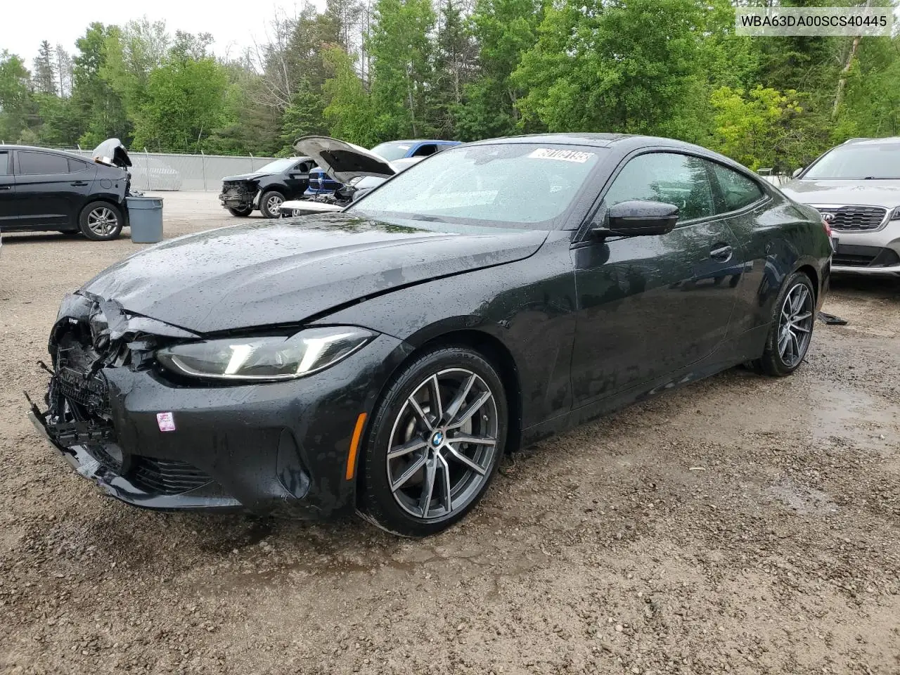 2025 BMW 430Xi VIN: WBA63DA00SCS40445 Lot: 60109195