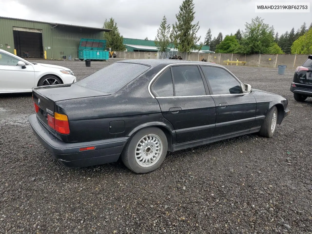 1989 BMW 535 I Automatic VIN: WBAHD2319KBF62753 Lot: 57671005