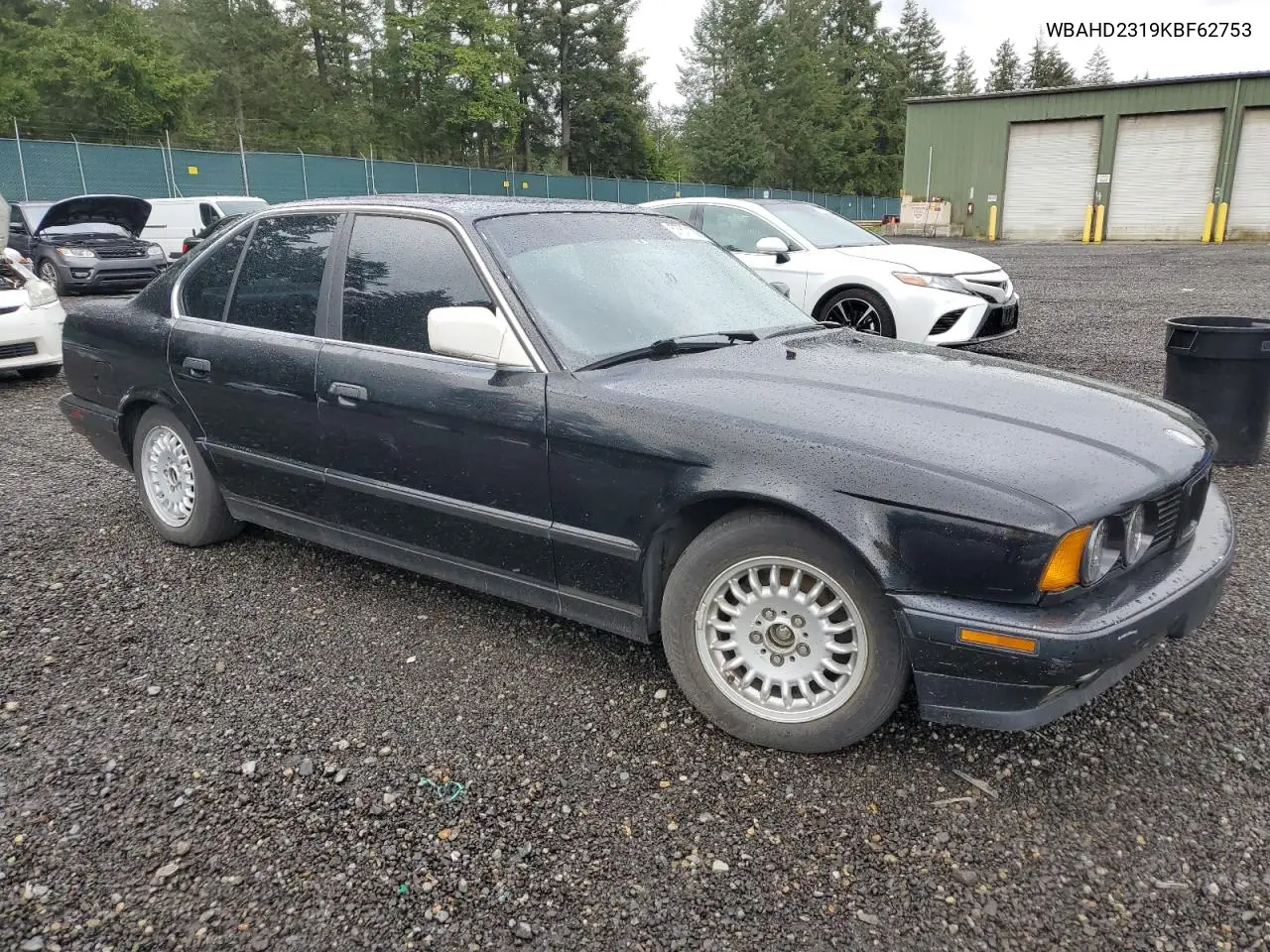 1989 BMW 535 I Automatic VIN: WBAHD2319KBF62753 Lot: 57671005
