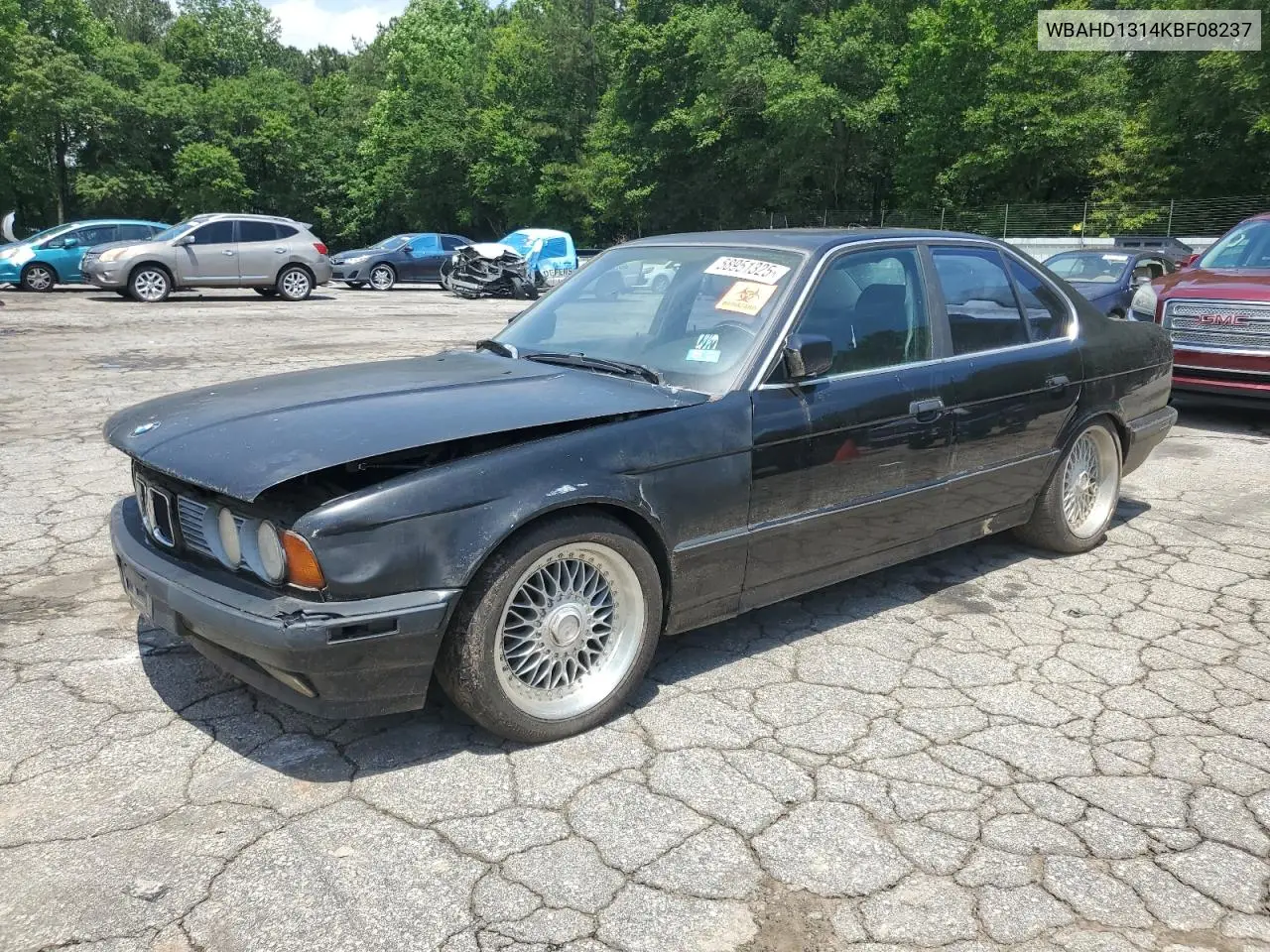 1989 BMW 535 I VIN: WBAHD1314KBF08237 Lot: 58951325