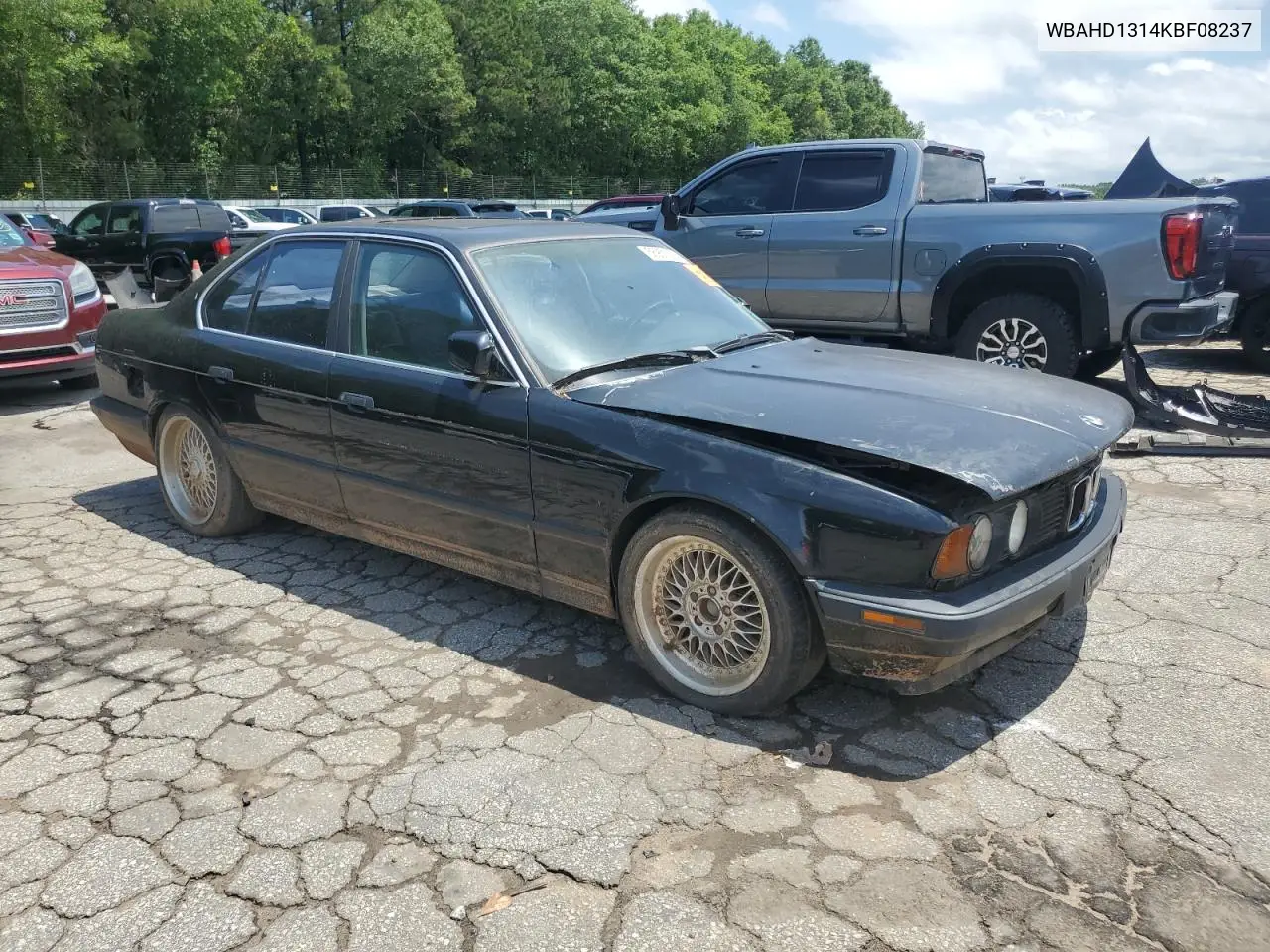 1989 BMW 535 I VIN: WBAHD1314KBF08237 Lot: 58951325