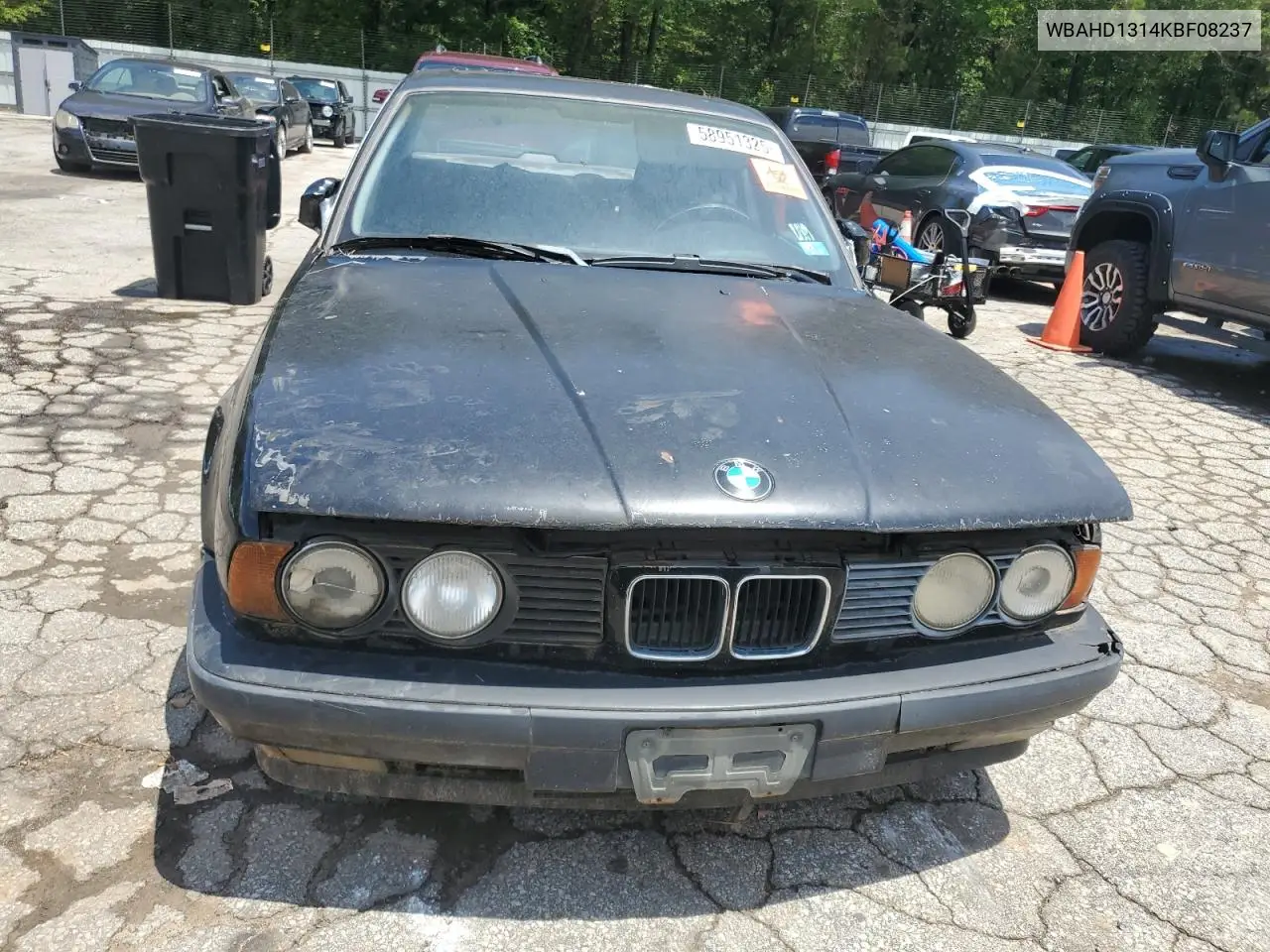 1989 BMW 535 I VIN: WBAHD1314KBF08237 Lot: 58951325
