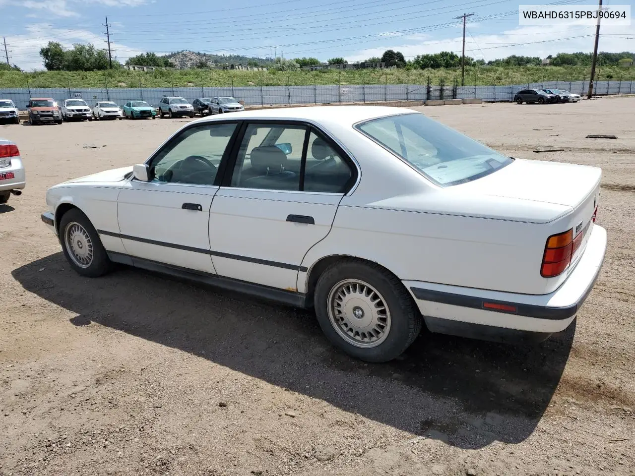 1993 BMW 525 I Automatic VIN: WBAHD6315PBJ90694 Lot: 62510325