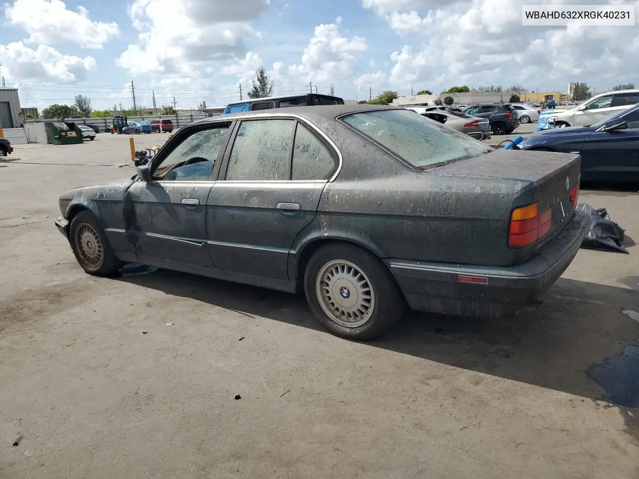 1994 BMW 525 I Automatic VIN: WBAHD632XRGK40231 Lot: 59364145