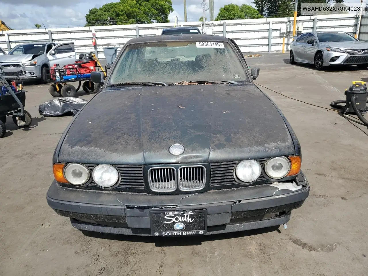 1994 BMW 525 I Automatic VIN: WBAHD632XRGK40231 Lot: 59364145