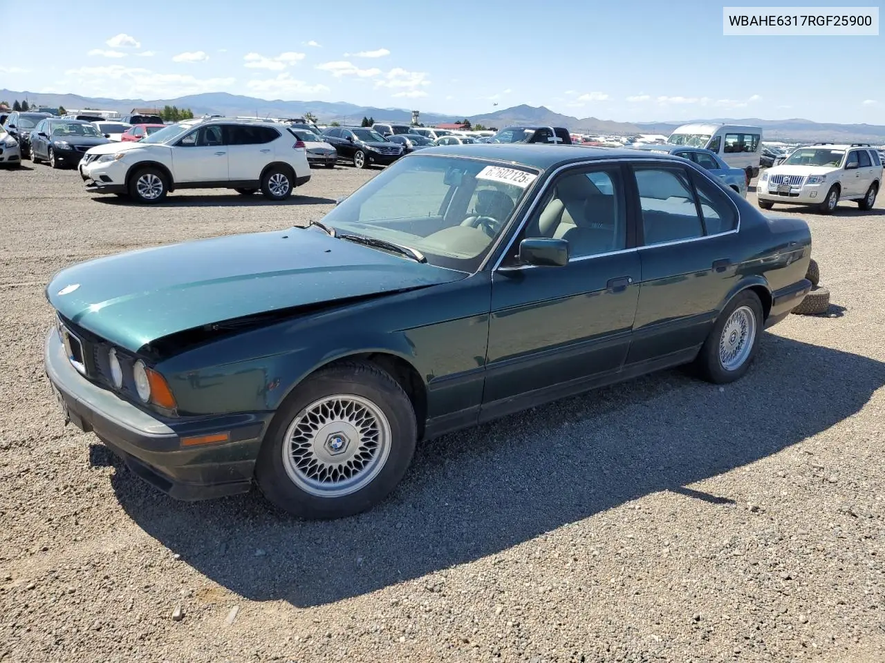 1994 BMW 540 I Automatic VIN: WBAHE6317RGF25900 Lot: 62602125