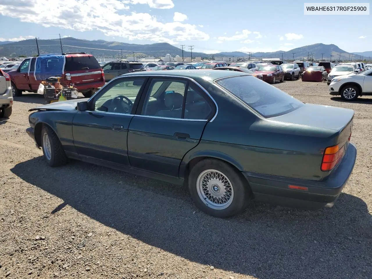 1994 BMW 540 I Automatic VIN: WBAHE6317RGF25900 Lot: 62602125
