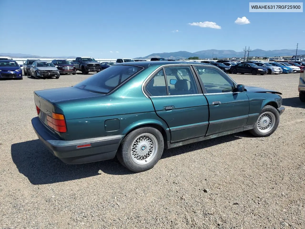 1994 BMW 540 I Automatic VIN: WBAHE6317RGF25900 Lot: 62602125