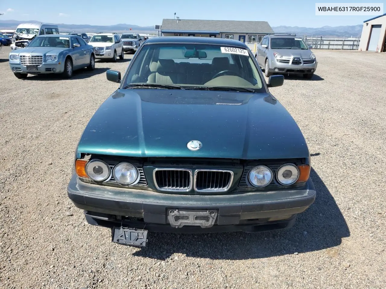1994 BMW 540 I Automatic VIN: WBAHE6317RGF25900 Lot: 62602125
