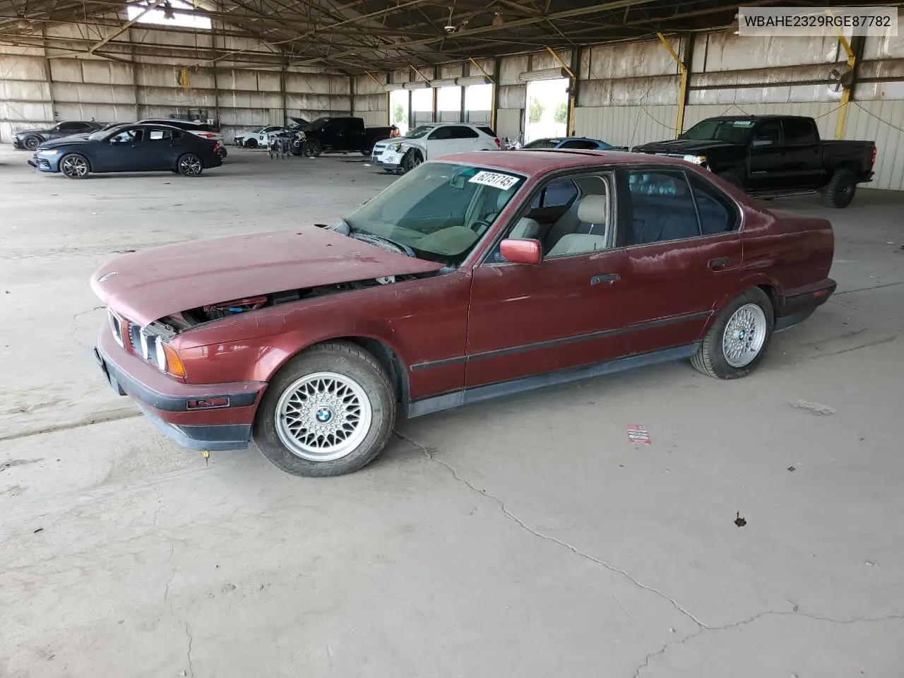 1994 BMW 530 I Automatic VIN: WBAHE2329RGE87782 Lot: 62751745