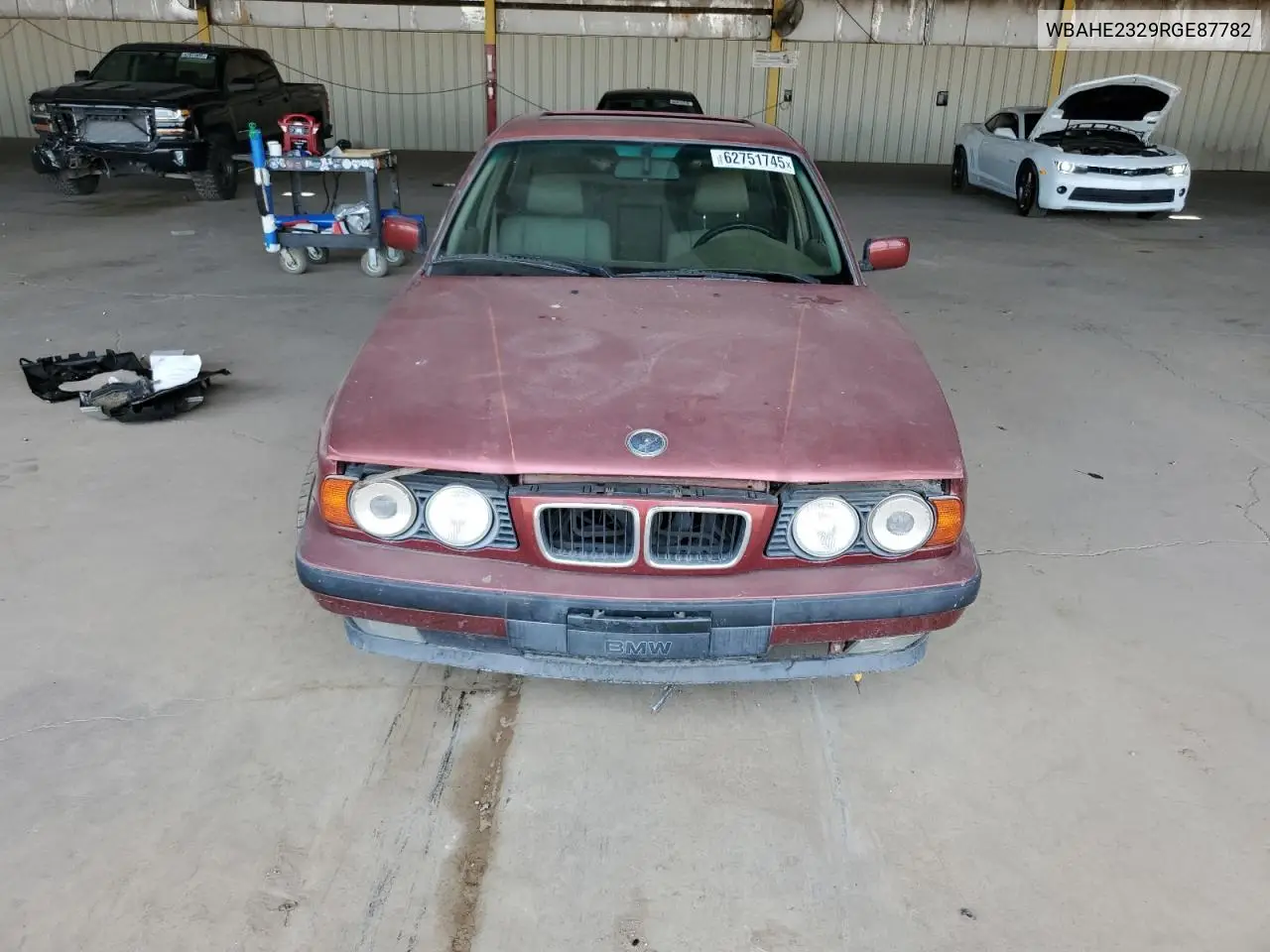 1994 BMW 530 I Automatic VIN: WBAHE2329RGE87782 Lot: 62751745