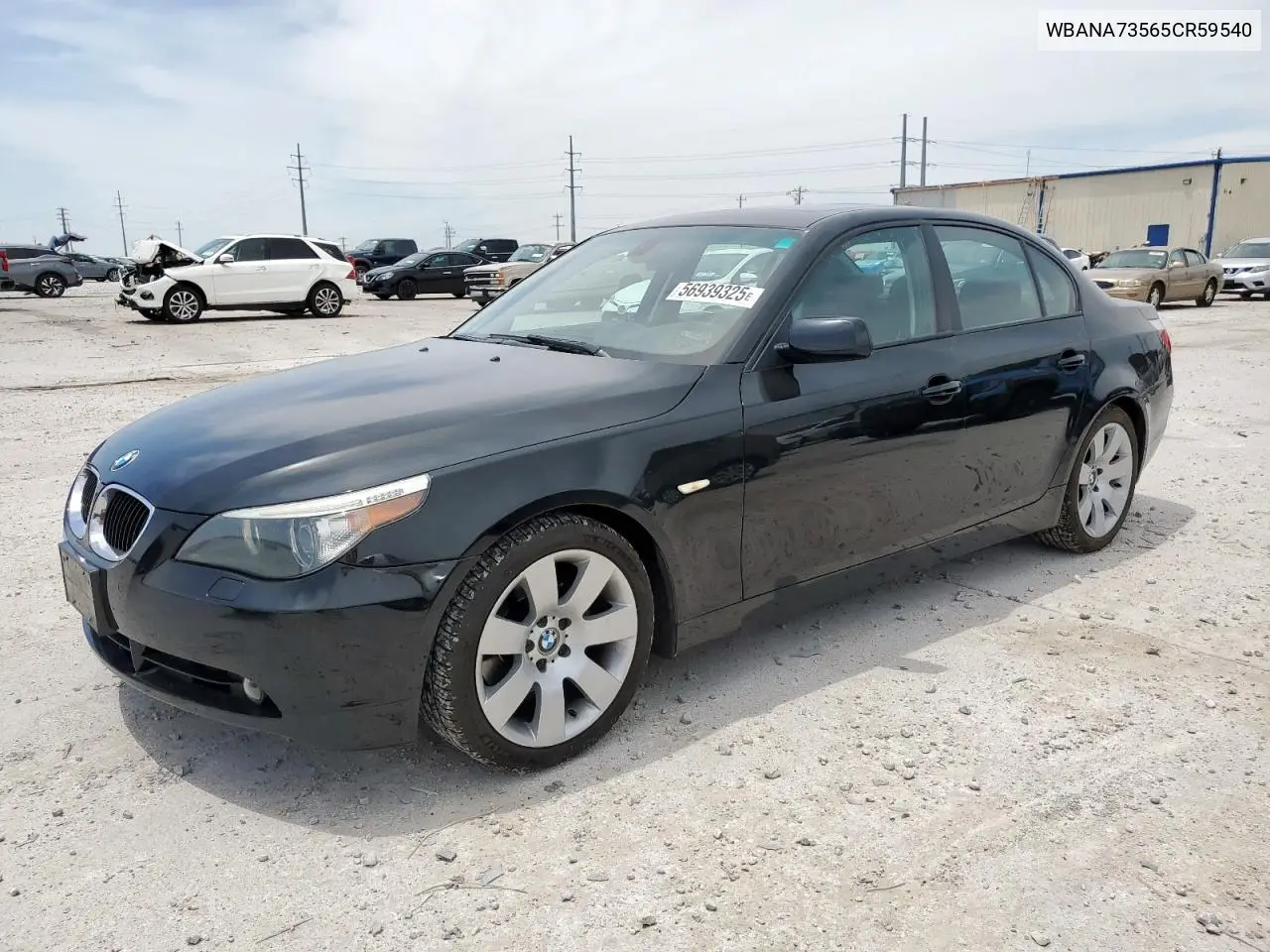 2005 BMW 530 I VIN: WBANA73565CR59540 Lot: 56939325