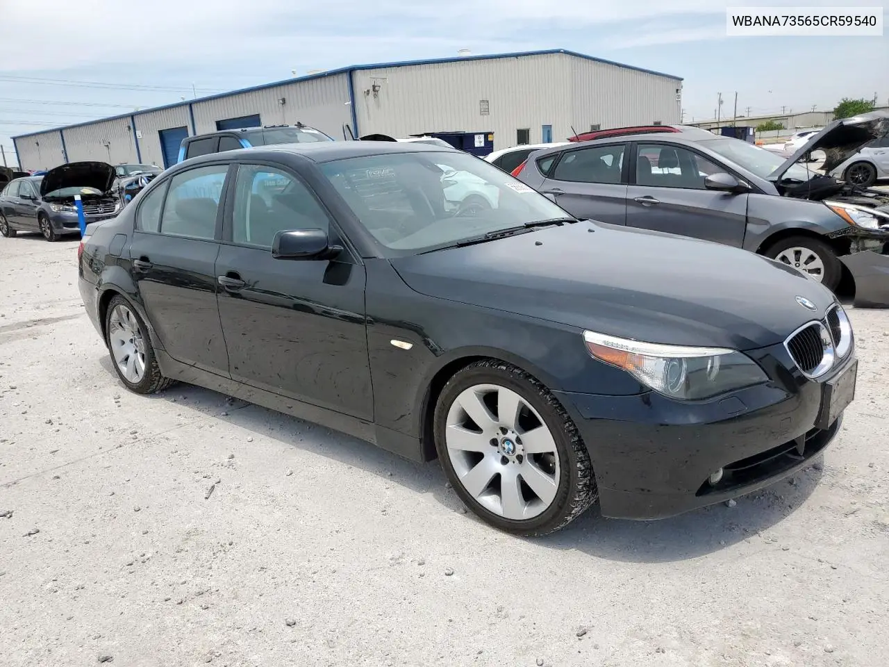 2005 BMW 530 I VIN: WBANA73565CR59540 Lot: 56939325