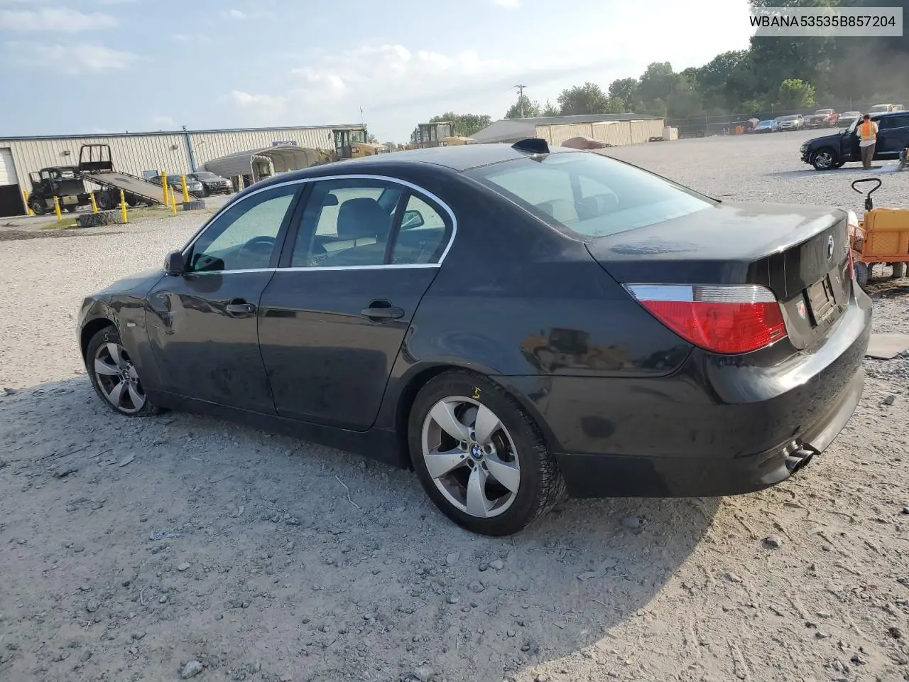 2005 BMW 525 I VIN: WBANA53535B857204 Lot: 62137345