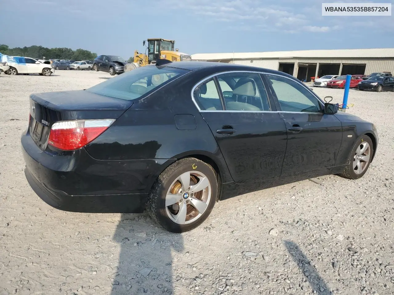 2005 BMW 525 I VIN: WBANA53535B857204 Lot: 62137345