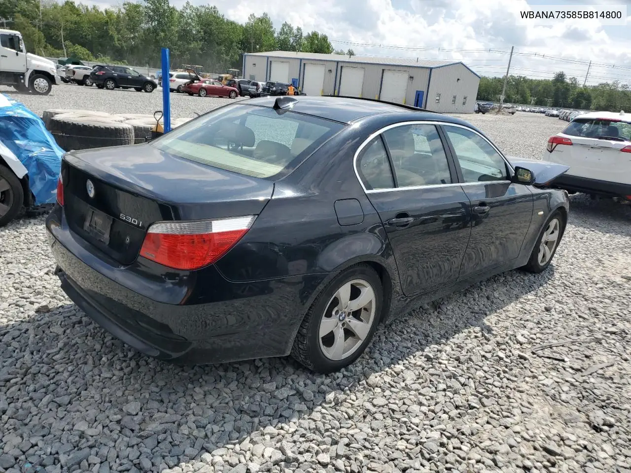2005 BMW 530 I VIN: WBANA73585B814800 Lot: 64536185