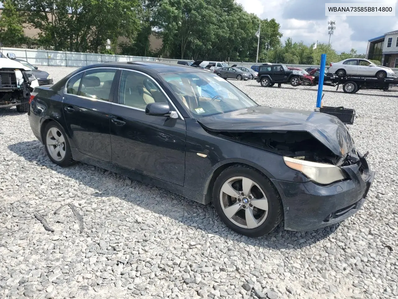 2005 BMW 530 I VIN: WBANA73585B814800 Lot: 64536185