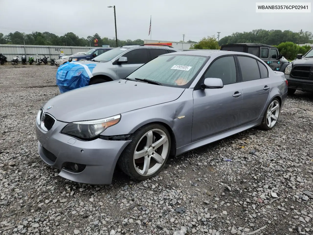 2006 BMW 550 I VIN: WBANB53576CP02941 Lot: 61995605