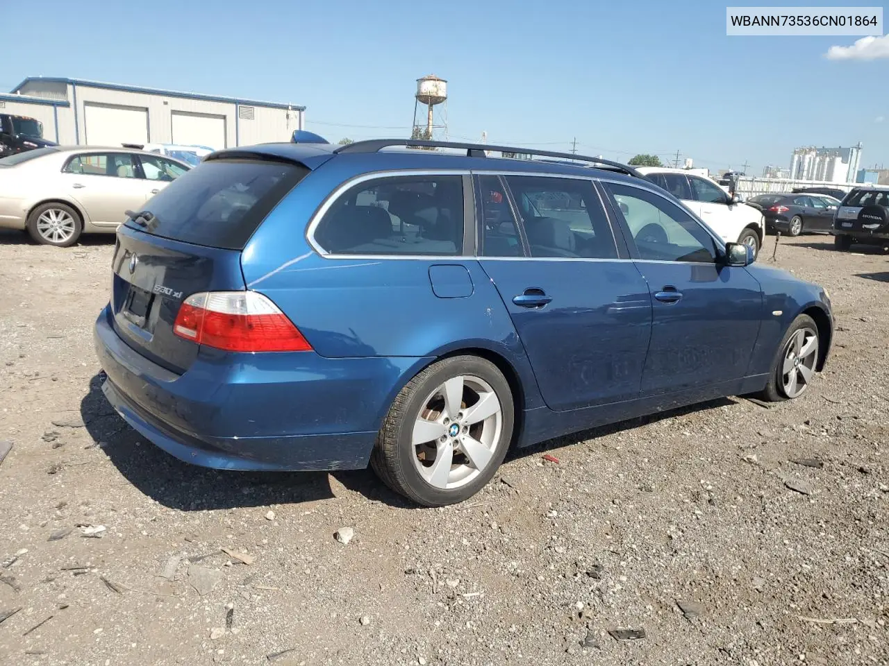 2006 BMW 530 Xit VIN: WBANN73536CN01864 Lot: 62710295