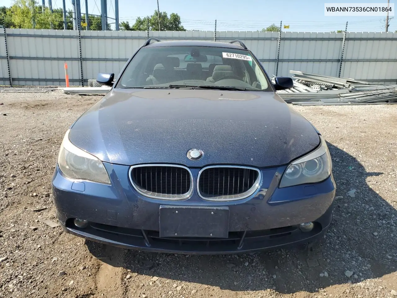 2006 BMW 530 Xit VIN: WBANN73536CN01864 Lot: 62710295