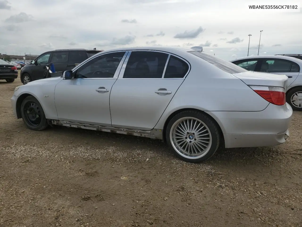 2006 BMW 525 I VIN: WBANE53556CK78182 Lot: 64436065