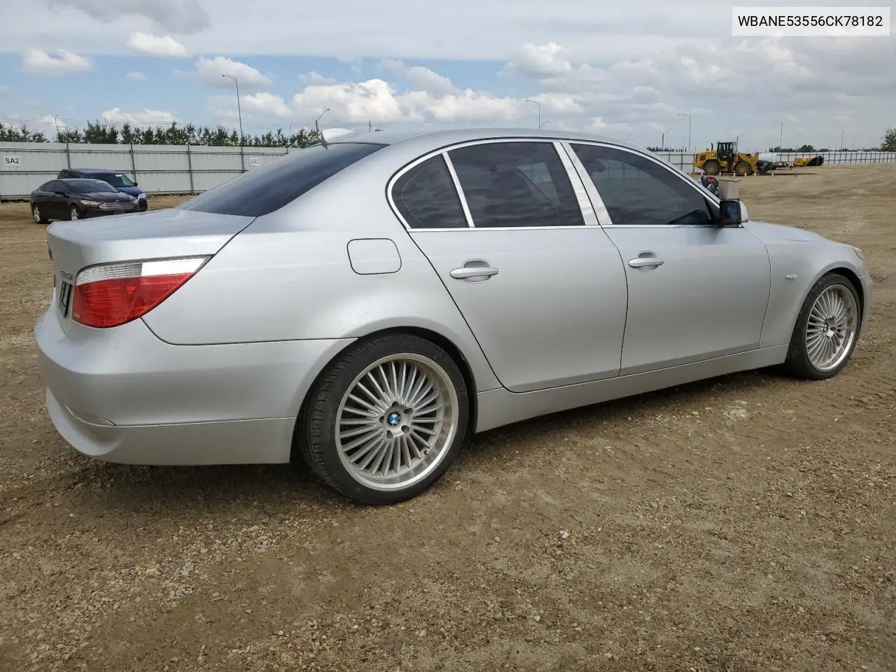 2006 BMW 525 I VIN: WBANE53556CK78182 Lot: 64436065